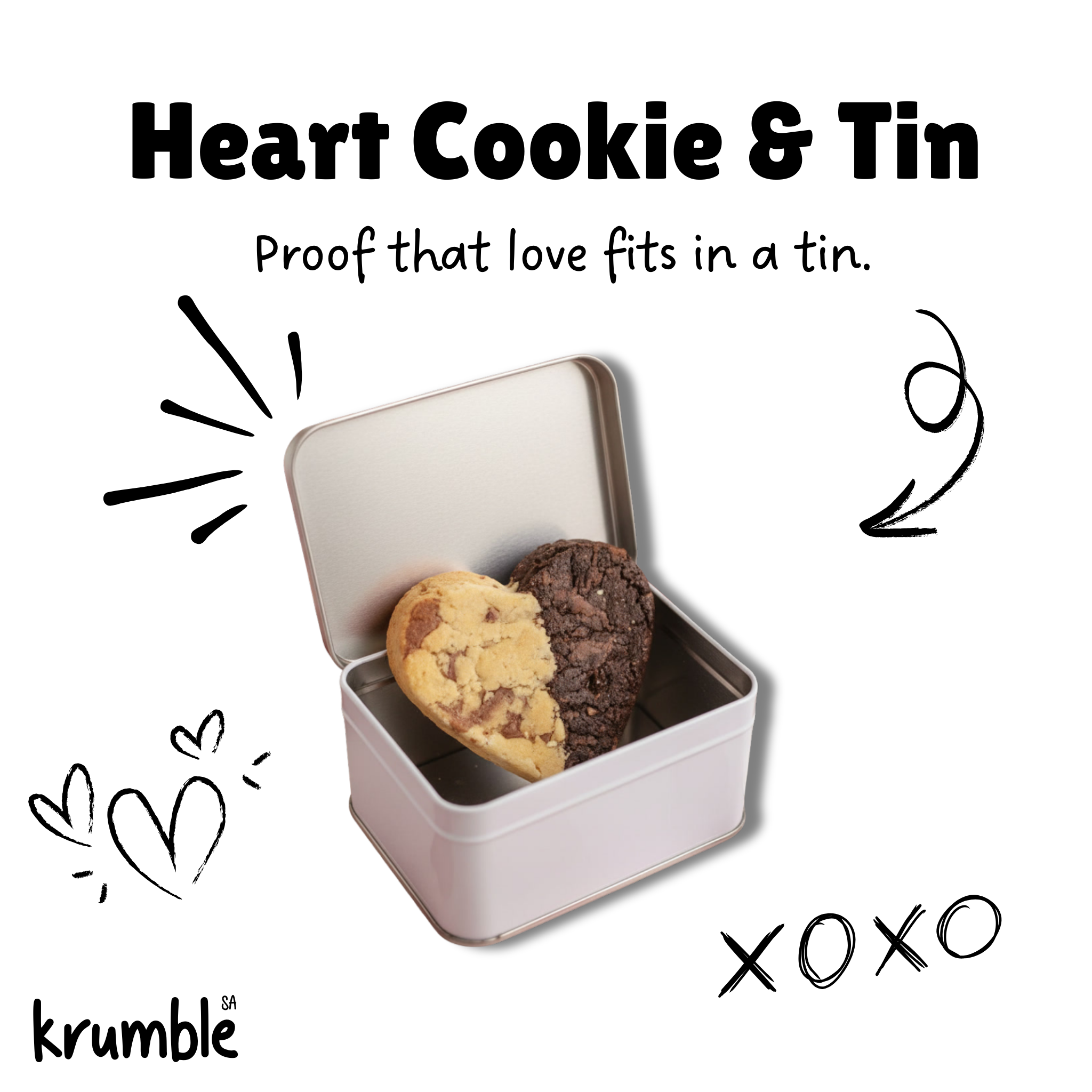 Heart Cookie Tin