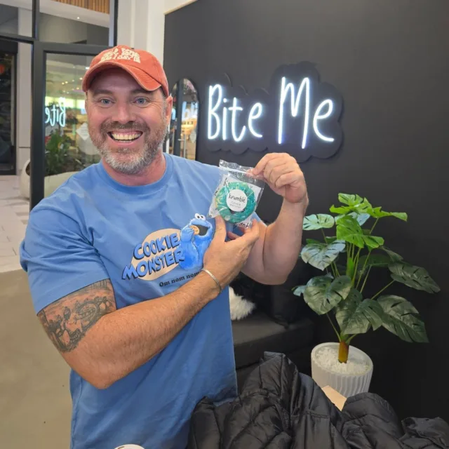 When the Cookie Monster himself approves… you know it’s good!

Our krumble cookie is making smiles bigger, cravings stronger, and taste buds happier—one bite at a time. 

Grab yours, and let’s get krumbling!

#krumblesa #krumblesacookies #BiteMe #CookieMonsterApproved #CookieAddict #TreatYourself #LocalDelights #SweetEscape #CookieLove